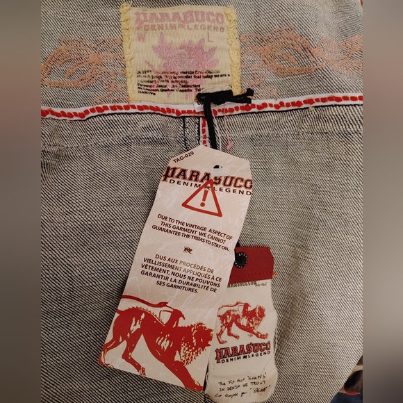 Parasuco Denim Jean Jacket Western Boho Tassels Beaded cowgirl NEW tags Canada - Picture 6 of 9